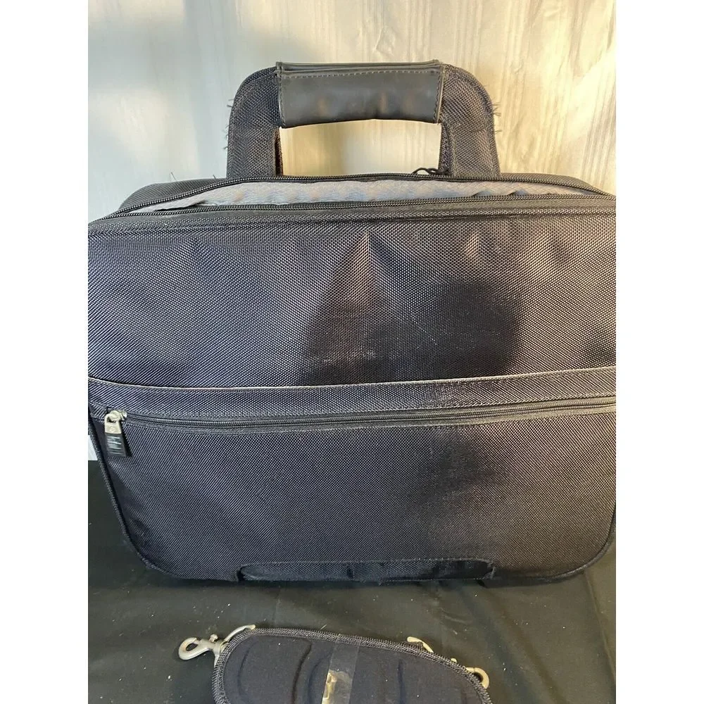 Samsonite Top Load Laptop Case Black Bag Model 570 Multi-Pocket Black, Pre-owned